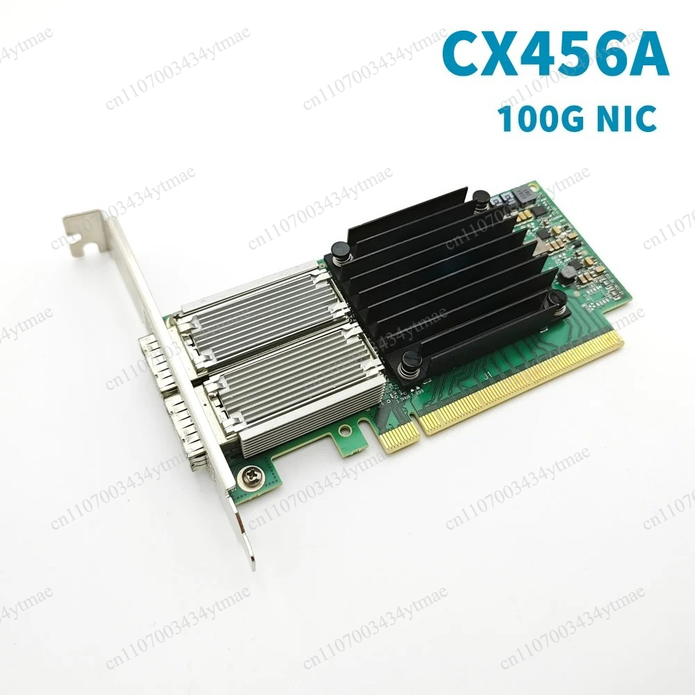 100Gbe Qsfp28 Network Card - بطاقة شبكة MCX456A-ECAT CX456A بسرعة 100