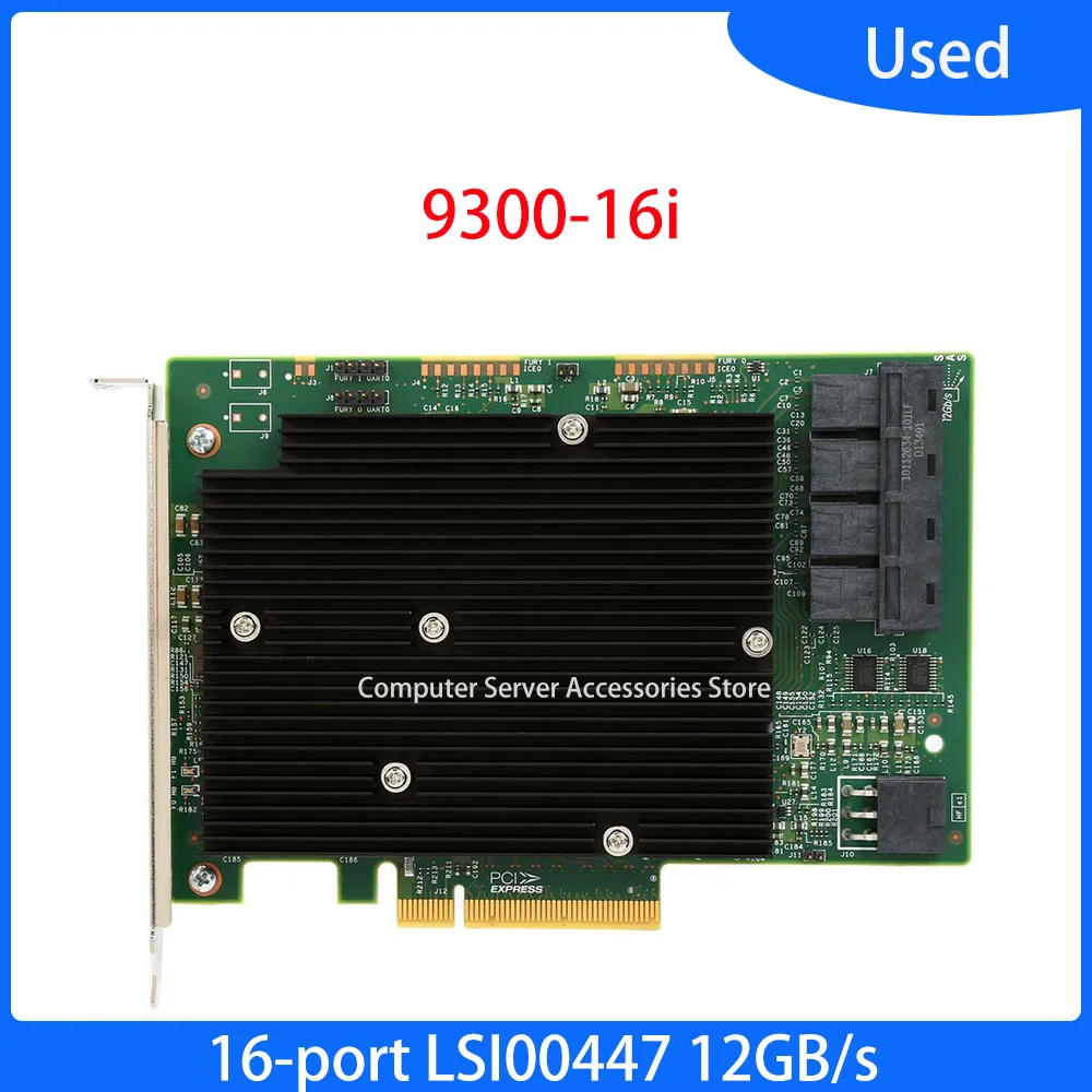 Lsi 9300 16I Hba It Mode - ل LSI SAS 9300-16i RAID بطاقة