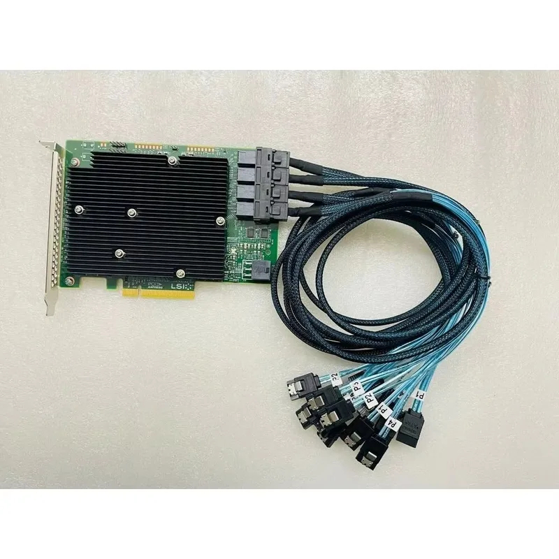 بطاقة محول LSI SAS 9300-16i 12 - مراجعة Lsi 9300 16I Hba It Mode وسعره