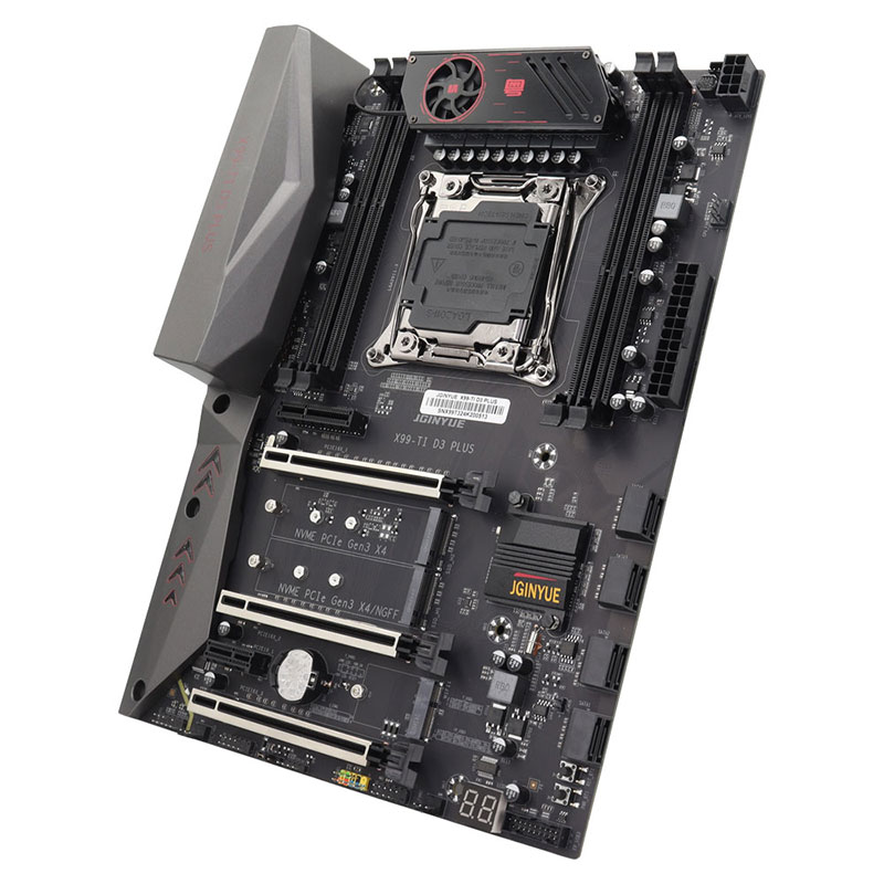 لوحة أم JGINYUE X99-TI D3 PLUS - مراجعة E5 2696 V3 وسعره