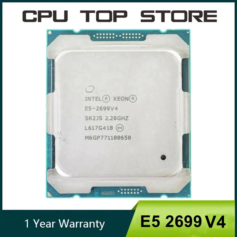 معالج Intel xeon CPU E5 2699 V - مراجعة E5 2699 V4 وسعره