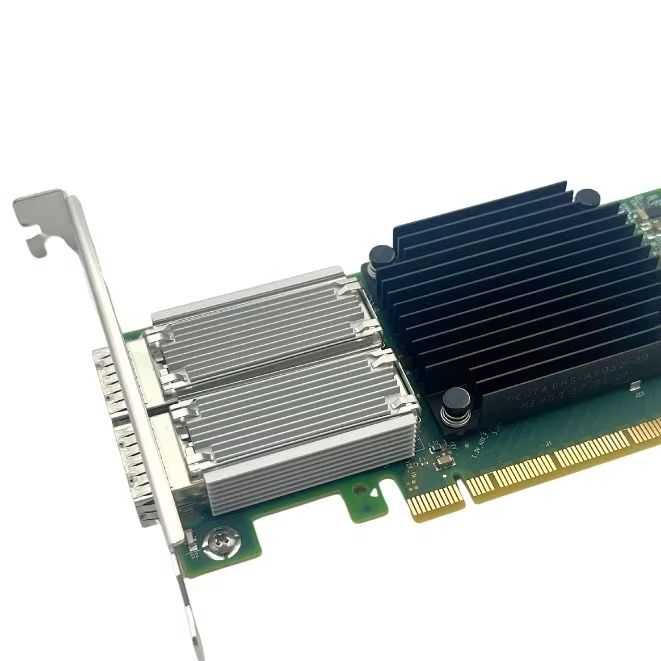 بطاقة واجهة شبكة إيثرنت PCIe 3 - مراجعة 100Gbe Qsfp28 Network Card وسعره